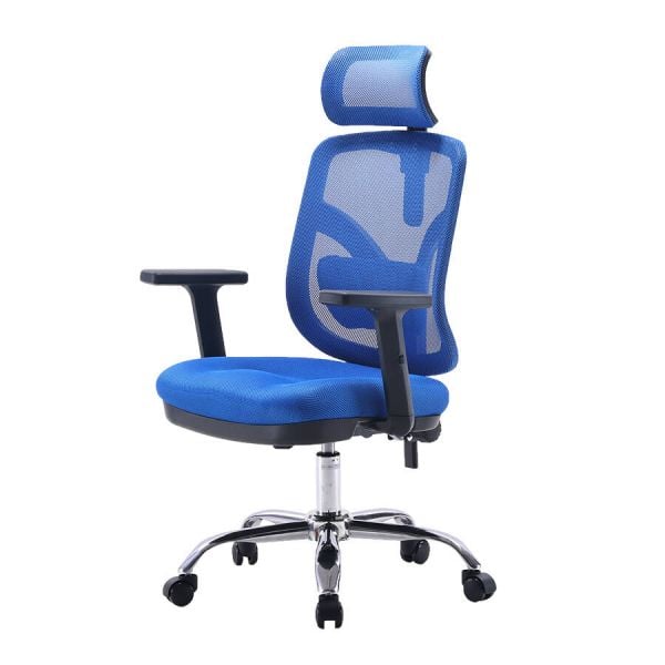 Fotel ergonomiczny  biurowy obrotowy jOkasta Niebieska